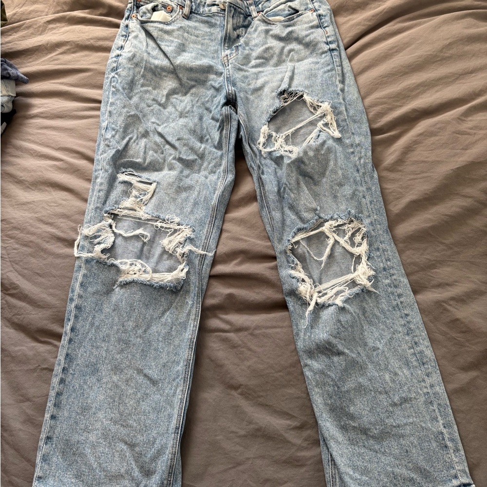 American Eagle Outfitters Light Blue Denim Jeans